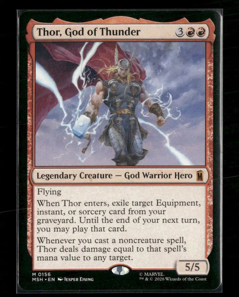 Marvel Super Heroes Thor, God of Thunder #156