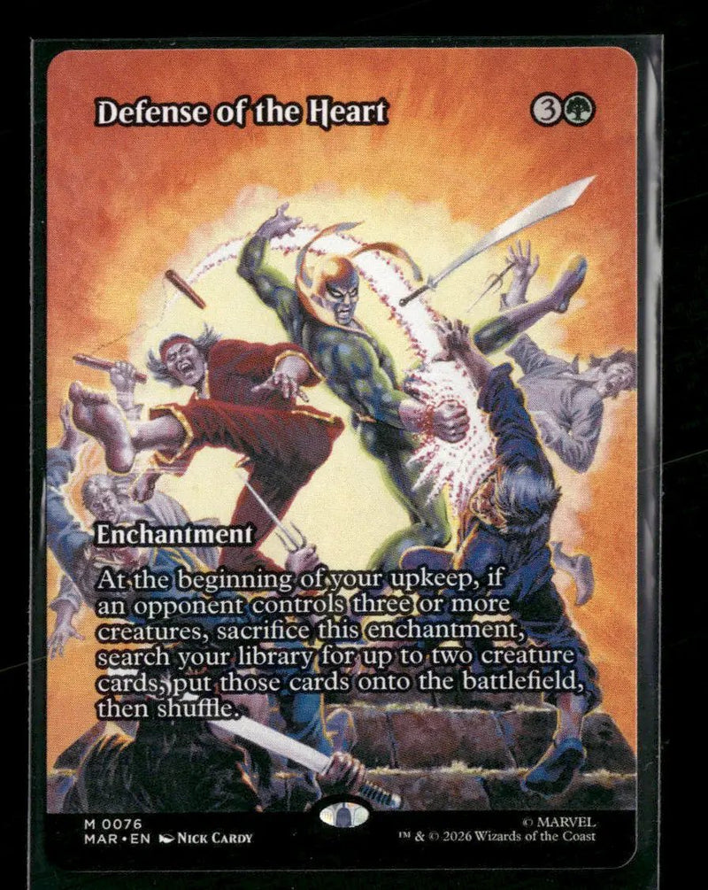 Marvel Universe Eternal-Legal Defense of the Heart (Borderless) #76