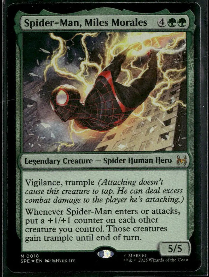 Marvel's Spider-Man: Eternal-Legal Spider-Man, Miles Morales Foil #18