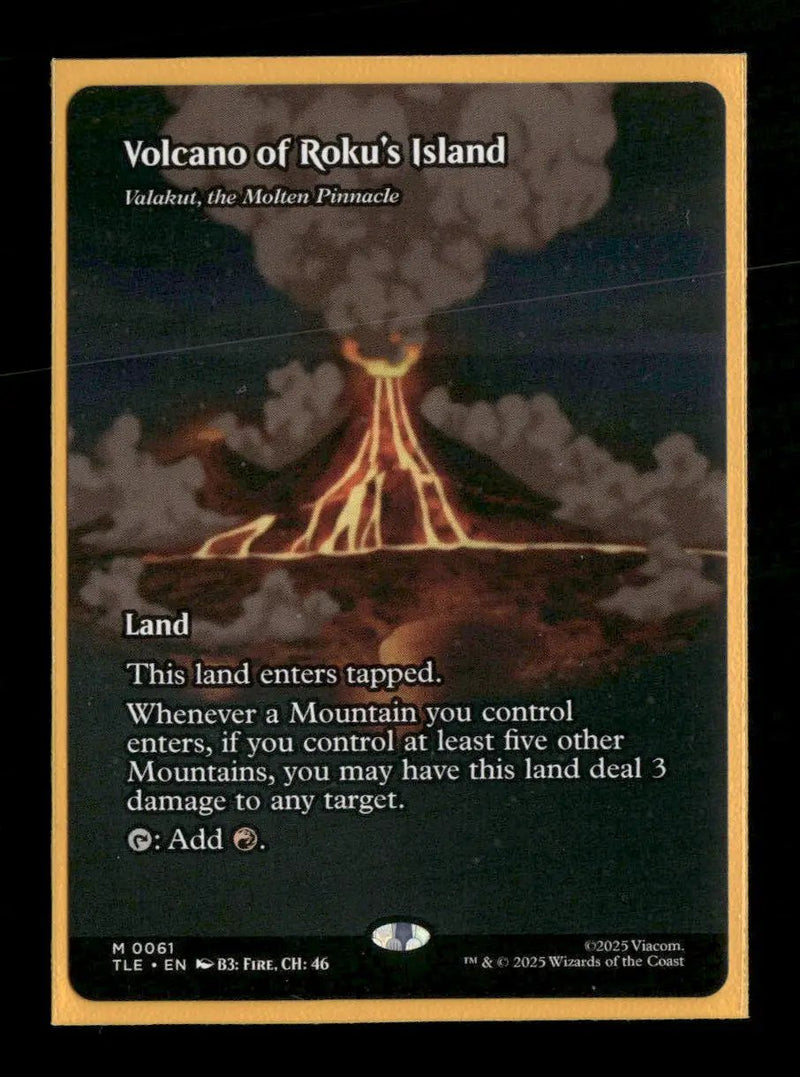 Avatar: The Last Airbender: Eternal-Legal Volcano of Roku's Island #61