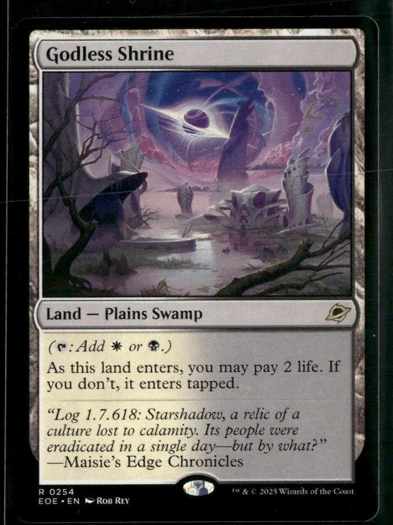 Edge of Eternities Godless Shrine #254
