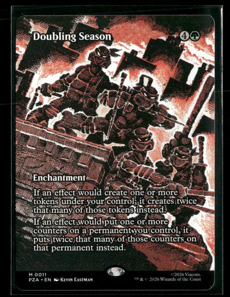 Teenage Mutant Ninja Turtles Source Material Doubling Season (Borderless) #11