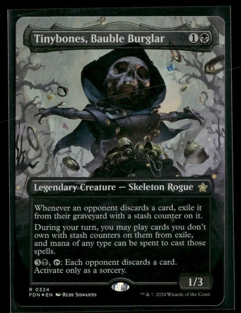 Foundations Tinybones, Bauble Burglar (Borderless) Foil #324