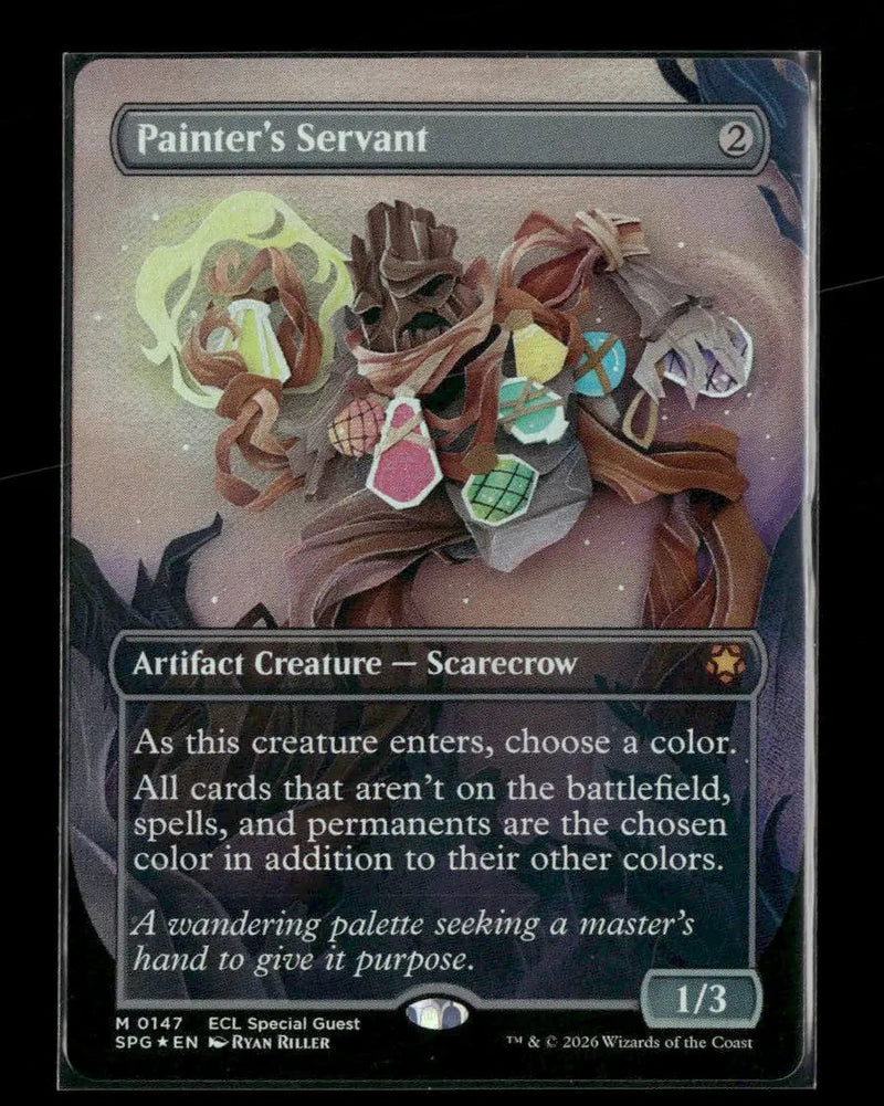 Special Guests Painter's Servant (Borderless) Foil #147