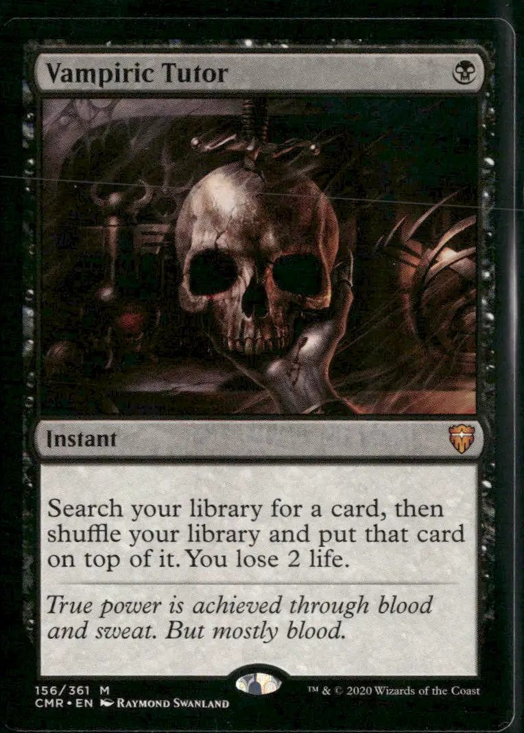 Commander Legends Vampiric Tutor #156