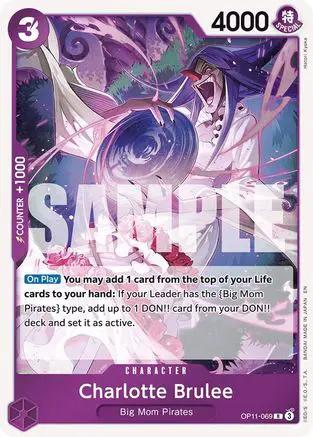 Charlotte Brulee (OP11-069) - A Fist of Divine Speed Foil