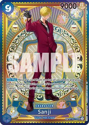Sanji (SP) (OP06-119) - A Fist of Divine Speed Foil