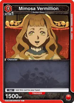 Mimosa Vermillion (090) (UE08BT/BCV-1-090) - UE08BT Black Clover