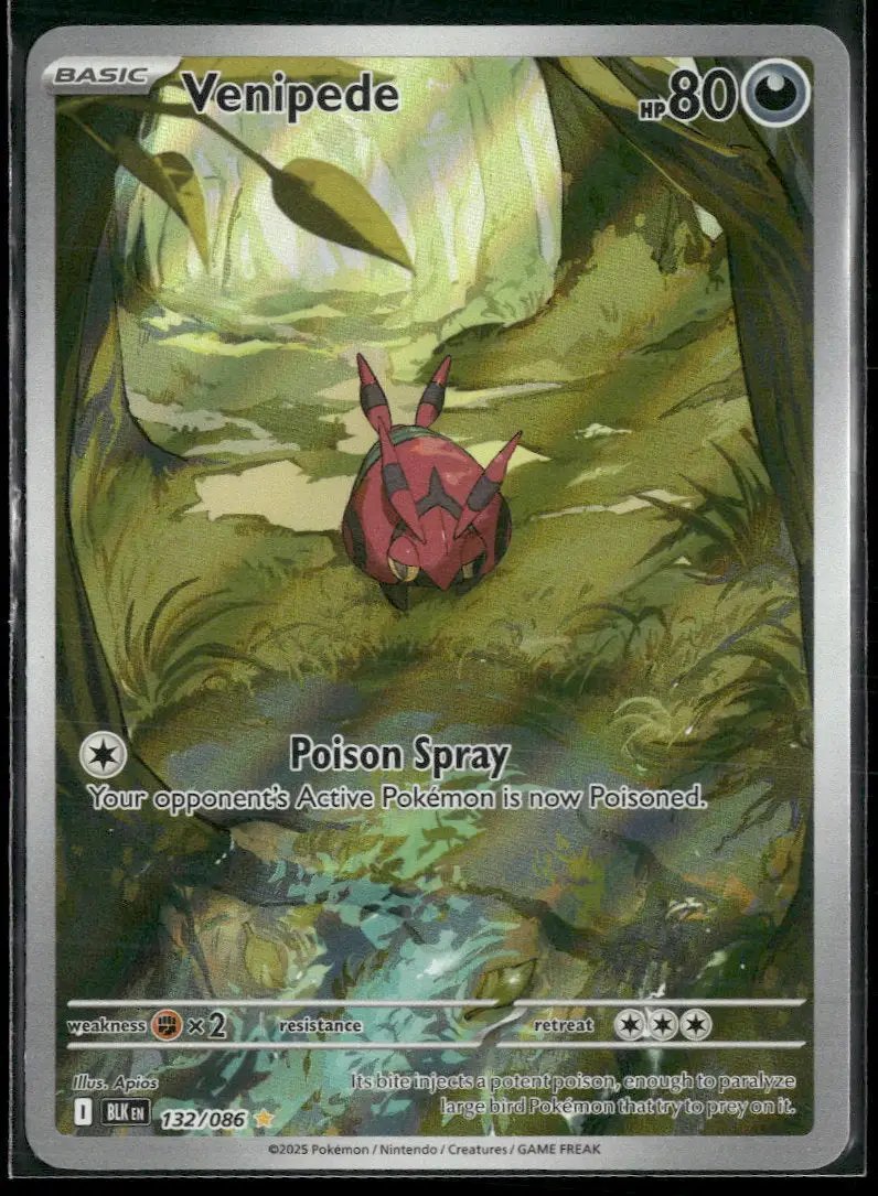 SV: Black Bolt Venipede #132/086