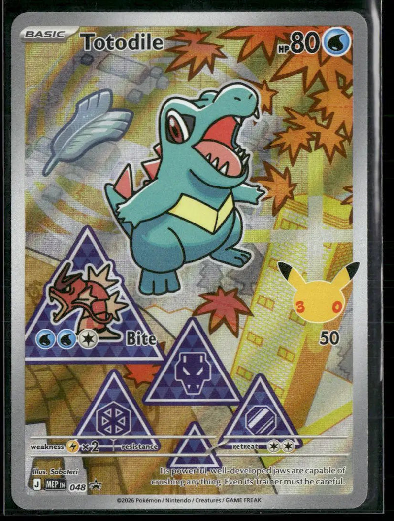 ME: Mega Evolution Promo Totodile #048