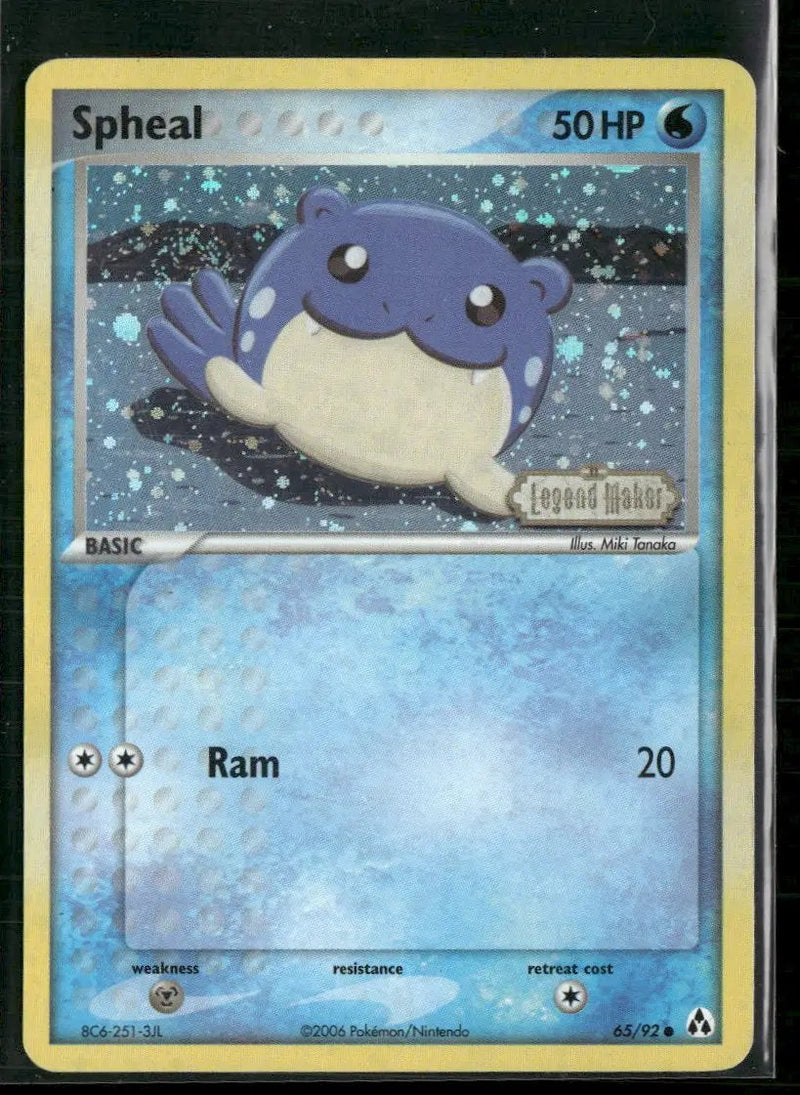 Legend Maker Spheal #65/92