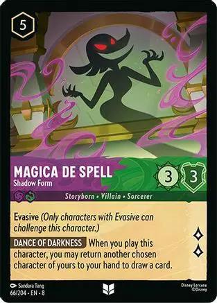 Magica De Spell - Shadow Form (66/204) - Reign of Jafar