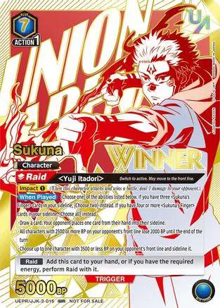 Sukuna (Winner) (UEPR/JJK-3-015) - Union Arena Promotion Cards Foil