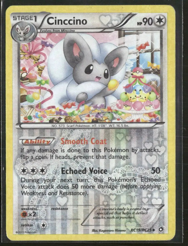Legendary Treasures: Radiant Collection Cinccino #RC19/RC25
