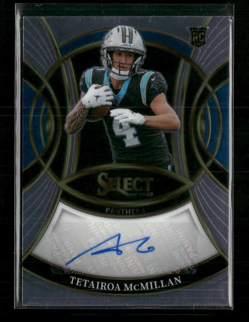 2025 Panini Select Rookie Signatures Tetairoa McMillan Auto #RSI-TMN