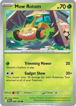 Mow Rotom 009 - SV10 Destined Rivals Reverse Holofoil