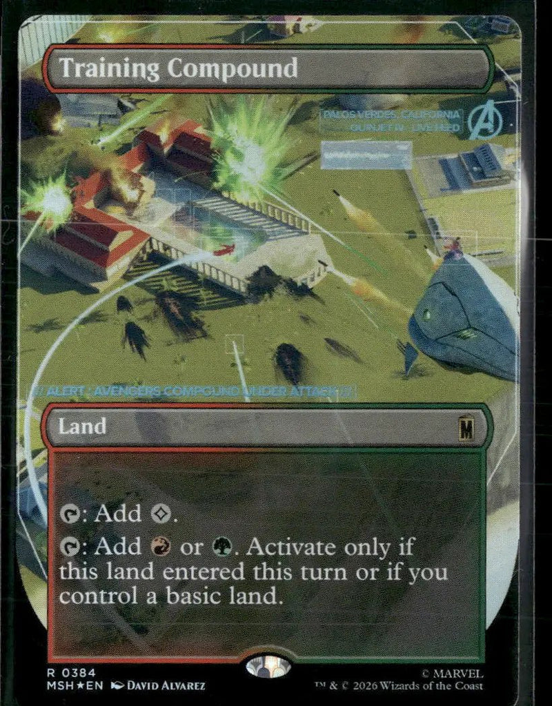 Marvel Super Heroes Training Compound (Borderless) #384