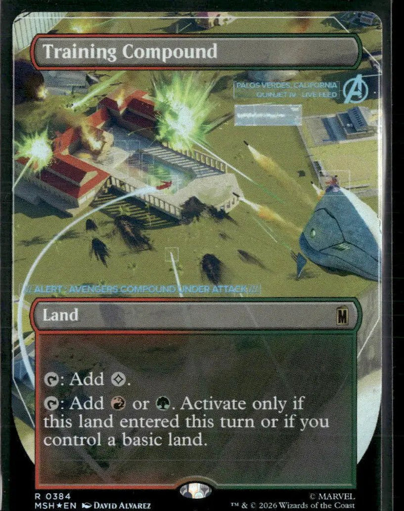 Marvel Super Heroes Training Compound (Borderless) #384