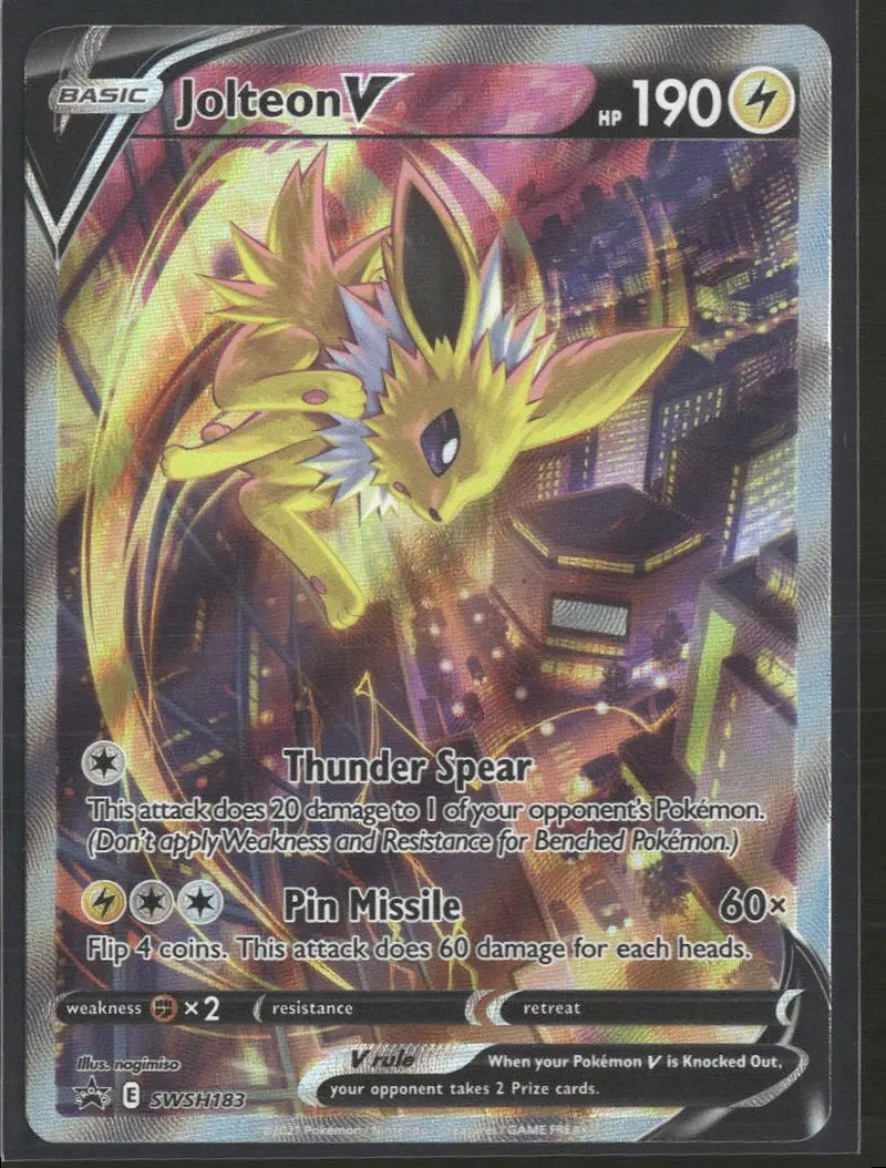 SWSH: Sword & Shield Promo Cards Jolteon V #SWSH183