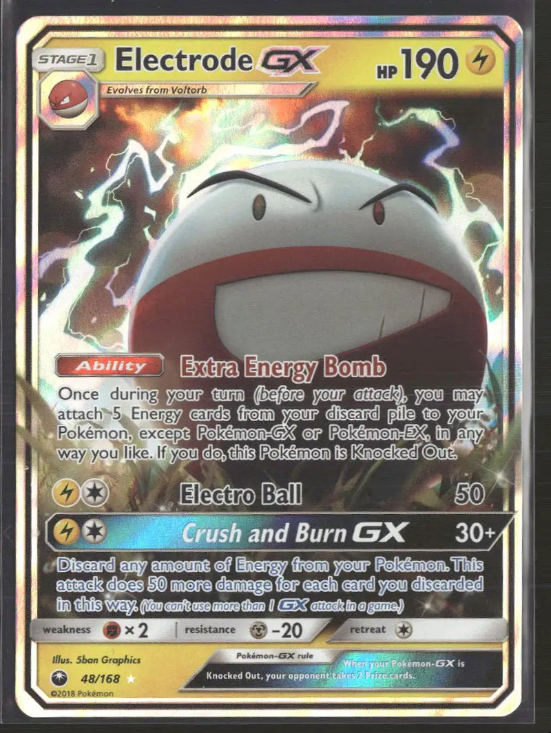 SM - Celestial Storm Electrode GX #48/168