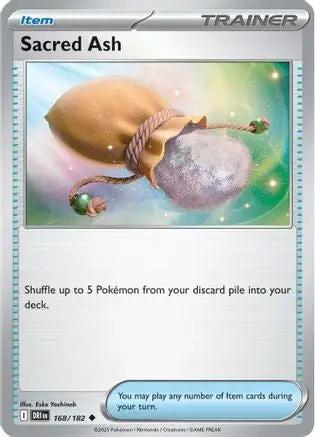 Sacred Ash 168 - SV10 Destined Rivals Reverse Holofoil
