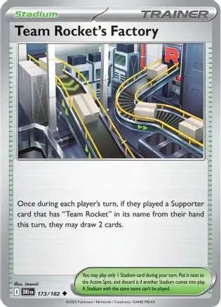 Team Rocket's Factory 173 - SV10 Destined Rivals