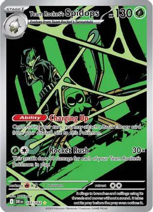 Team Rocket's Spidops 187/182 - SV10 Destined Rivals Holofoil