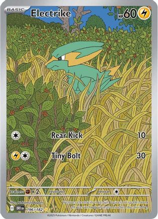 Electrike 196/182 - SV10 Destined Rivals Holofoil