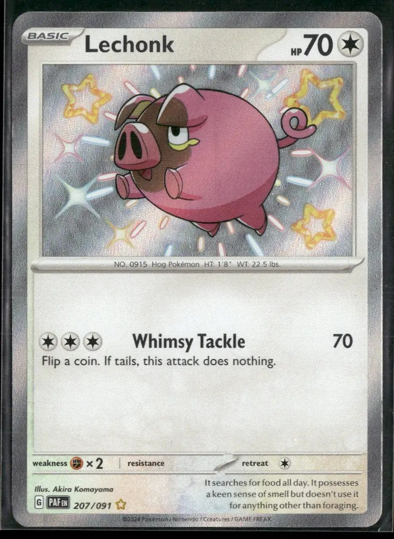 SV: Paldean Fates Lechonk #207/091
