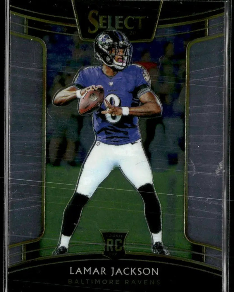 2018 Panini Select Lamar Jackson Rookie #70