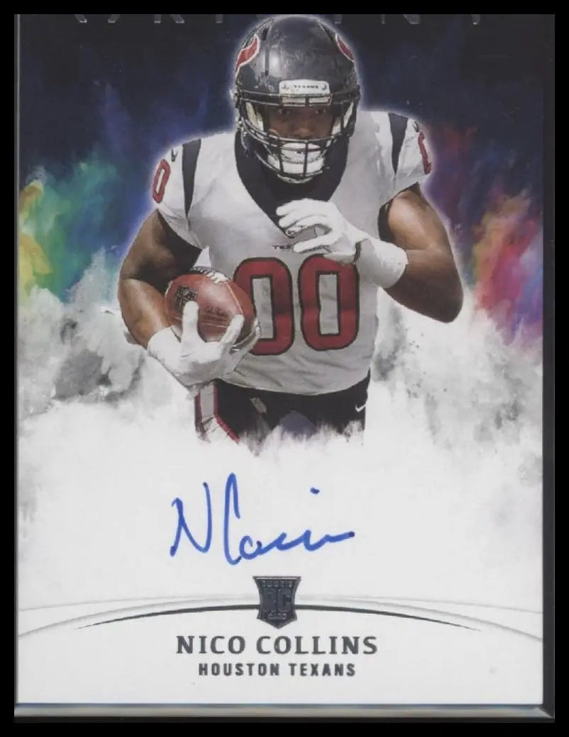 2021 Panini Origins Rookie Autographs Nico Collins Auto #RA-NC