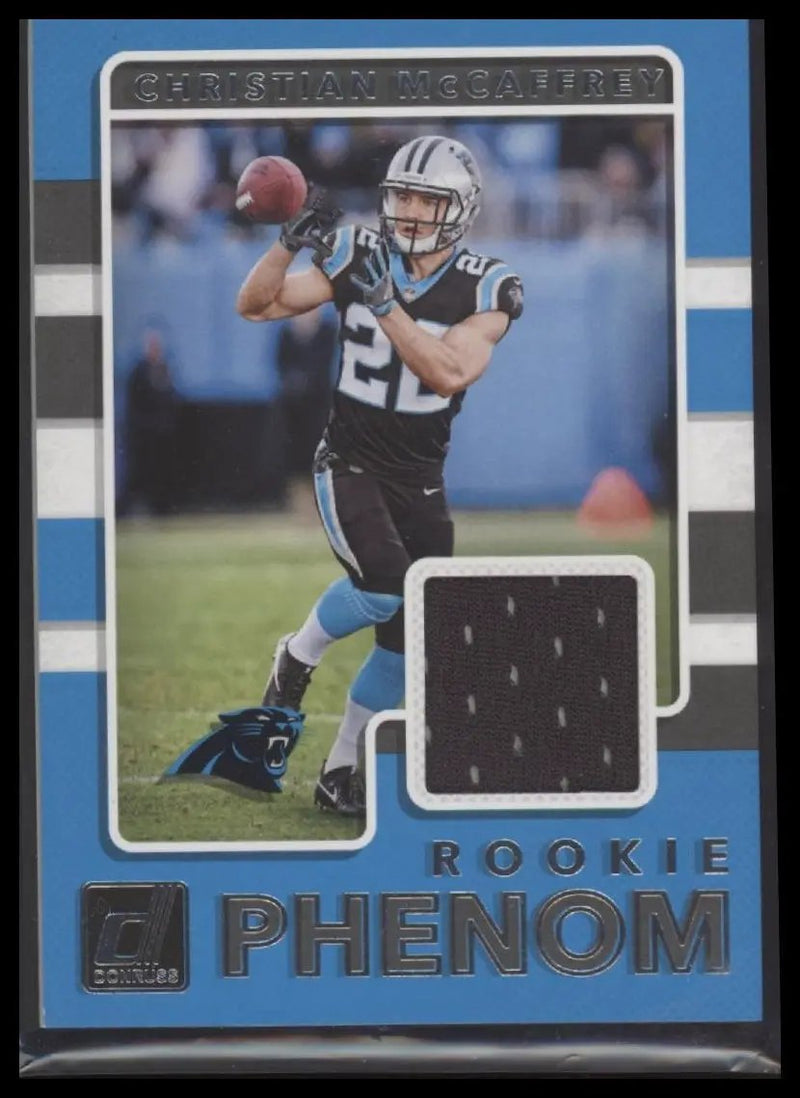 2017 Donruss Rookie Phenom Jerseys Christian McCaffrey #5