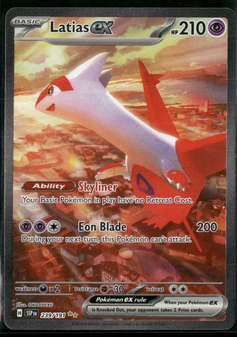 SV08: Surging Sparks Latias ex #239/191