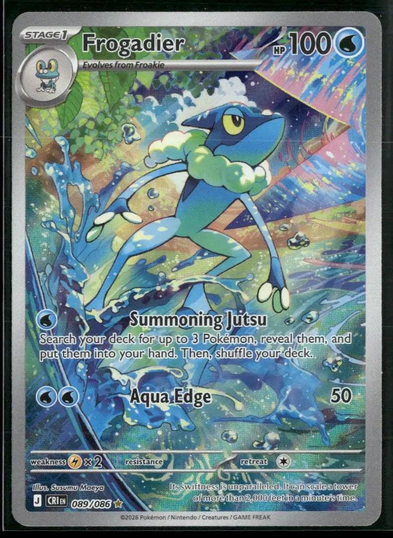 ME04: Chaos Rising Frogadier #089/086
