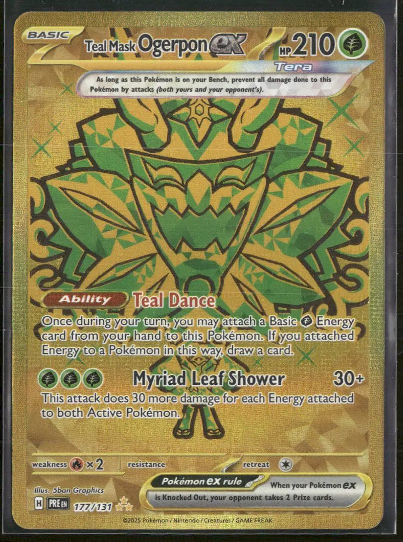 SV: Prismatic Evolutions Teal Mask Ogerpon ex #177/131