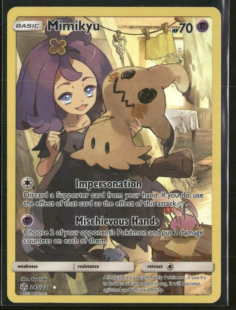 SM - Cosmic Eclipse Mimikyu (Secret) #245/236