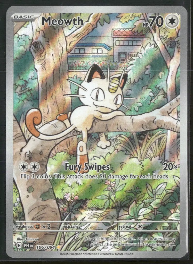 ME02: Phantasmal Flames Meowth #106/094