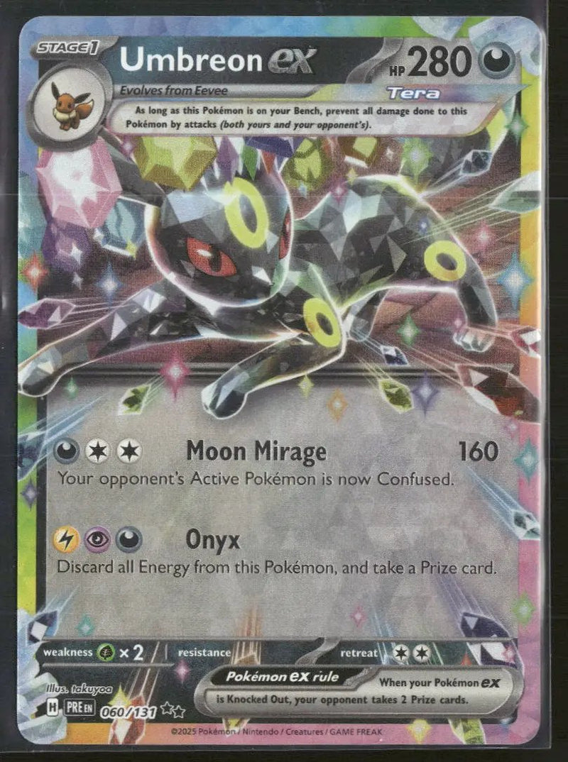 SV: Prismatic Evolutions Umbreon ex #060/131