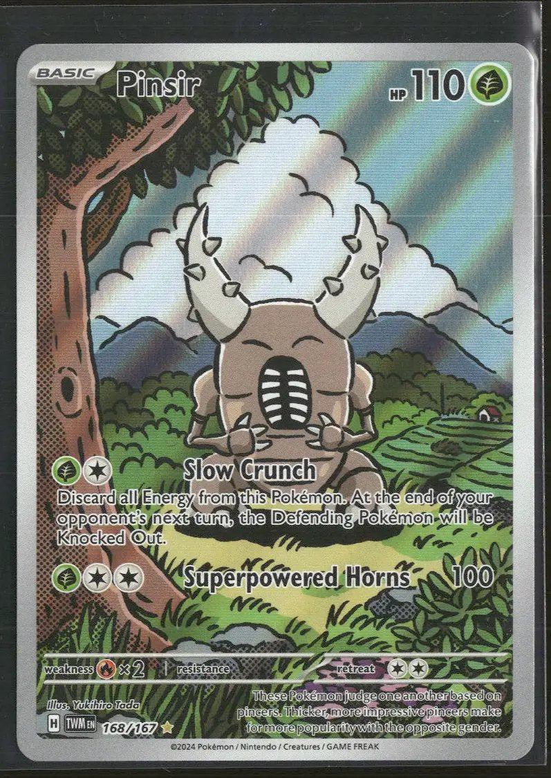 SV06: Twilight Masquerade Pinsir #168/167