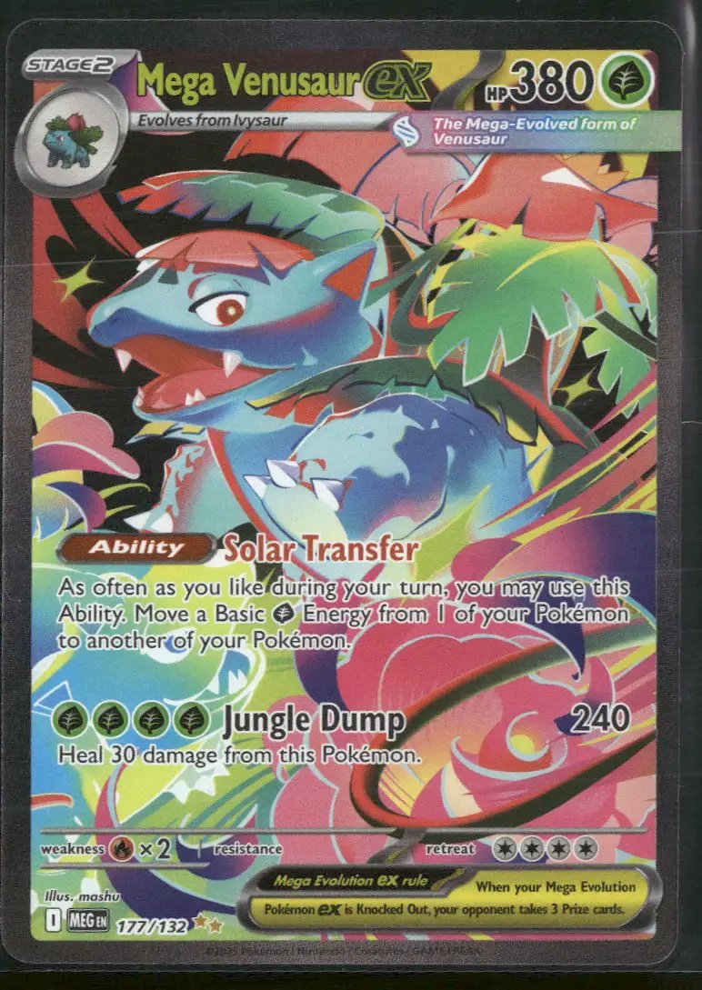 ME01: Mega Evolution Mega Venusaur ex #177/132