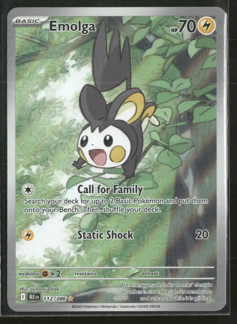 SV: Black Bolt Emolga #112/086