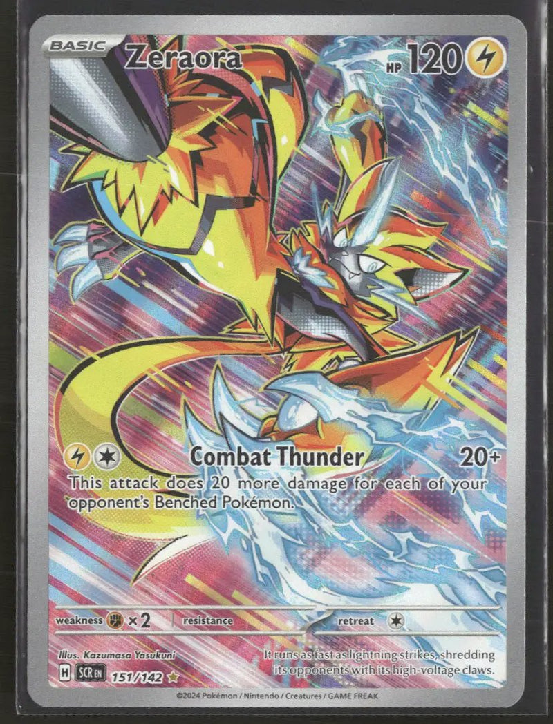 SV07: Stellar Crown Zeraora #151/142