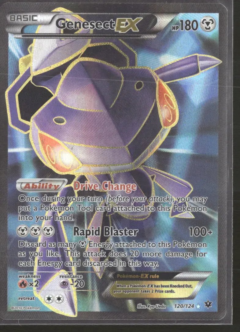 XY - Fates Collide Genesect EX (Full Art) #120/124