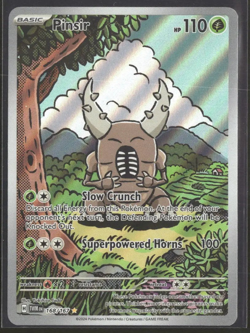 SV06: Twilight Masquerade Pinsir #168/167