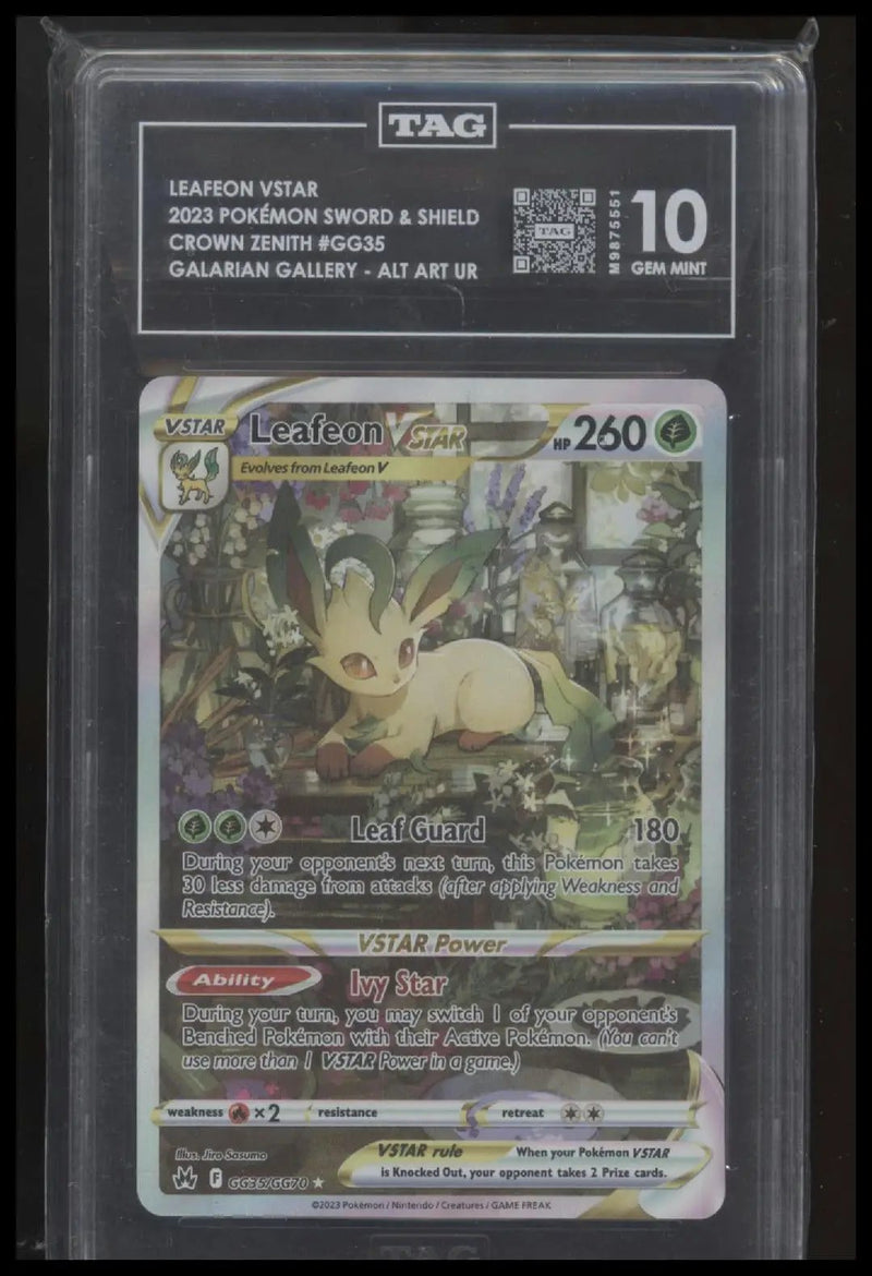S12a: VSTAR Universe Leafeon VSTAR 10 TAG #210/172