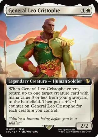 General Leo Cristophe (Extended Art) (FIC-135) - Commander: FINAL FANTASY
