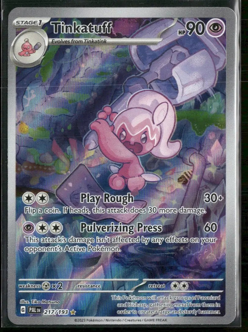 SV02: Paldea Evolved Tinkatuff #217/193