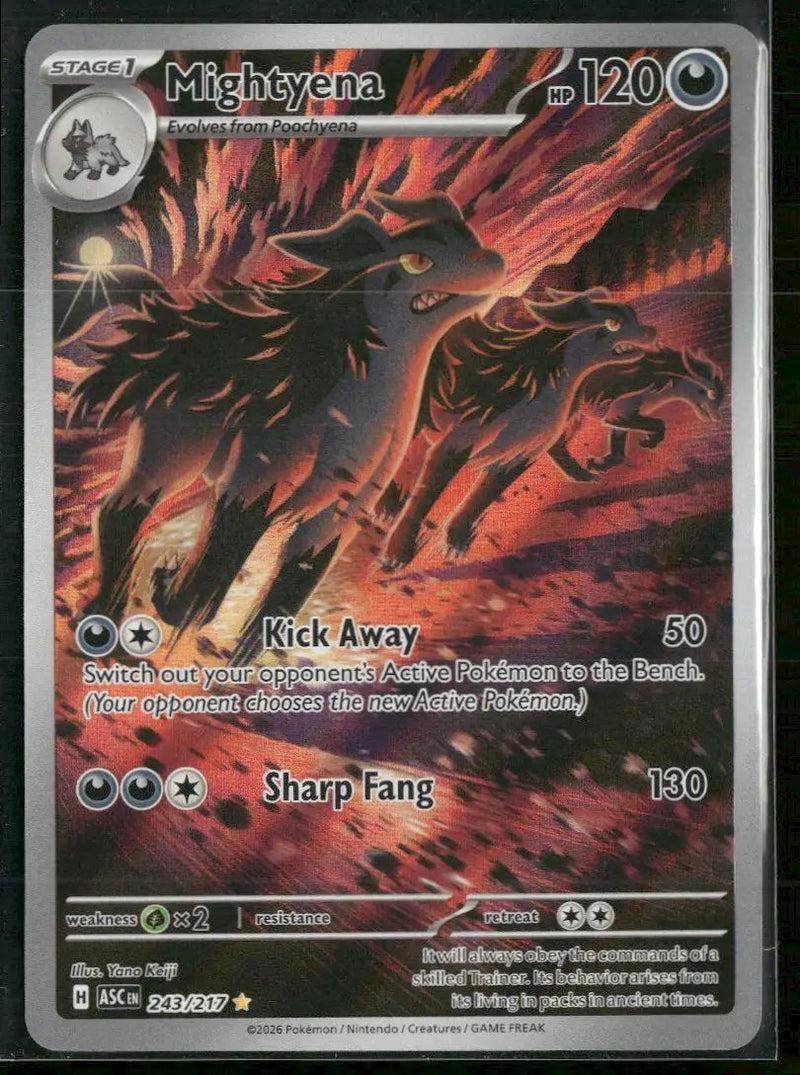 ME: Ascended Heroes Mightyena #243/217