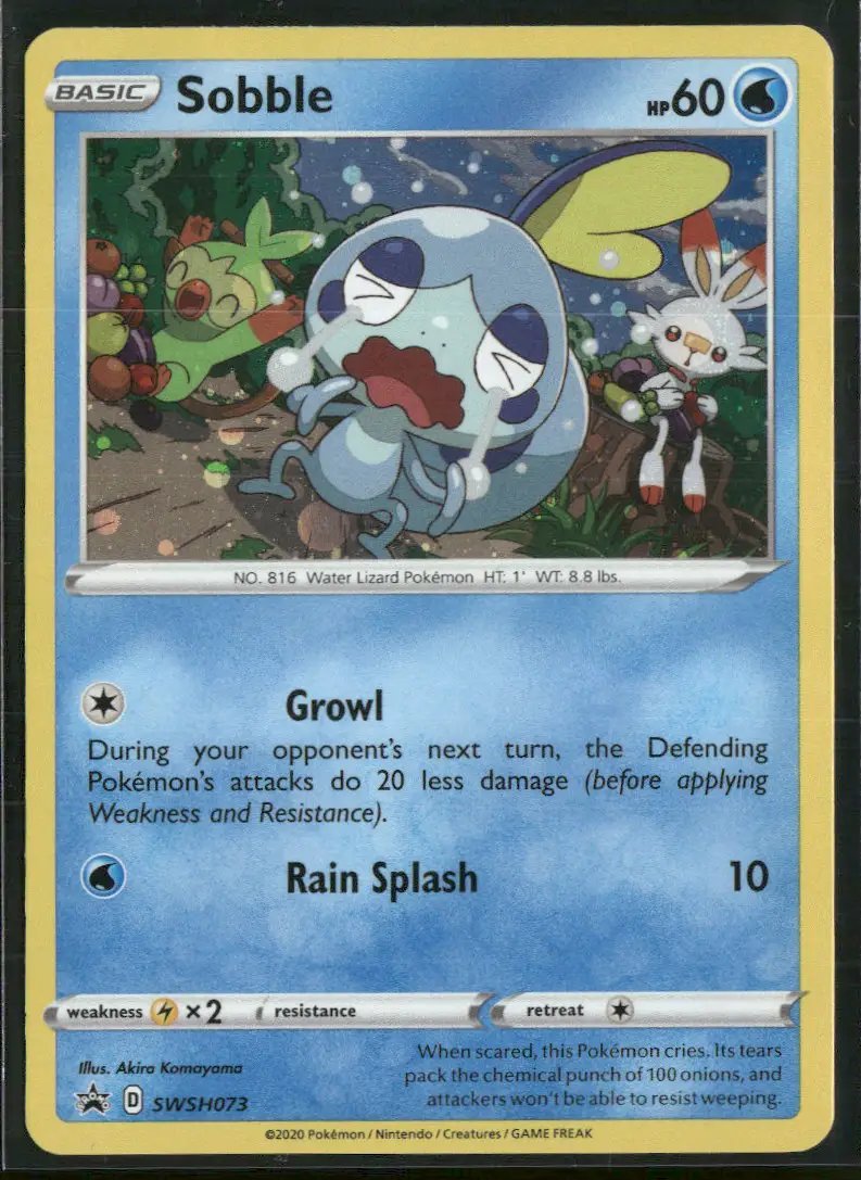 SWSH: Sword & Shield Promo Cards Sobble #SWSH073