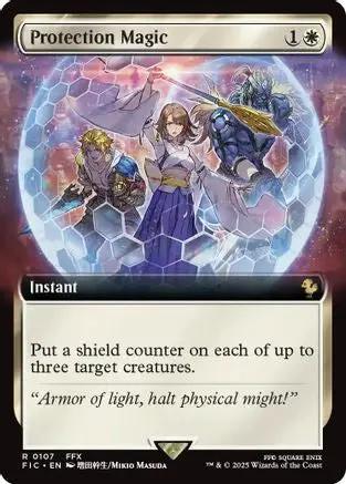 Protection Magic (Extended Art) (FIC-107) - Commander: FINAL FANTASY